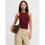 JACK & JONES JXEVELYN COMFY TOP KNIT SN Kadın Triko/Kazak Cabernet M