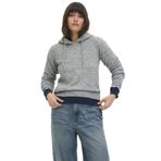 JACK & JONES JXEVI HOODIE KNIT Kadın Triko/Kazak Medium Grey Melange XL