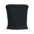 Jack & Jones Jxfiona STR SL Rib Tube Top JRS Siyah Kadın T-shirt