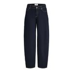JACK & JONES JXFUJI BARREL MW JEANS R004 DNM NOOS Kadın Jean Dark Blue Denim 27/30