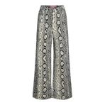 JACK & JONES JXGELLY WIDE CORD HW PANT PNT NOOS Kadın Pantolon Bone White AOP:Snake 31/32