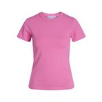 Jack & Jones Jxgigi Str Ss Tee JRS SN Pembe Kadın T-shirt