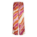 Jack & Jones Jxgrace Flora Satin Mw Pant Wvn Soluk Turuncu Kadın Pantolon