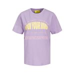 Jack & Jones Jxletitia Reg SS Tee JRS Lila Kadın T-shirt