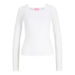 JACK & JONES Jxlisa Layer Ls Top Jrs Gömlek, S, 12303270, Bright White, Kadın