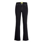 JACK & JONES JXNICE SL-STR MW C8222 JEANS DNM NOOS Kadın Jean Black Denim 31/32