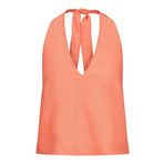 Jack & Jones Jxocean Linen Blend Halterneck TOP WVN Şeftali Pembesi Kadın T-shirt