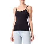 Jack & Jones Jxsaga STR Singlet Top JRS Noos Siyah Kadın T-shirt