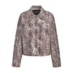 JACK & JONES JXSARAH AOP OVERSHIRT PNT SN Kadın Gömlek Bracken AOP:Snake XS