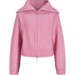 Jack & Jones Kadın Dik Yaka Örme Hırka - Gilly - 01P-Pembe