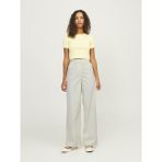 Jack & Jones Kadin Genis Paça Pantolon - Cali - Beyaz - XL