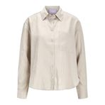 JACK & JONES Kadın Gömlek JXFIE SOFT LS SHIRT WVN, Feather Gray, L