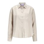 JACK & JONES Kadın Gömlek JXFIE SOFT LS SHIRT WVN, Feather Gray, XL