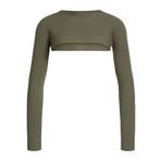 JACK & JONES Kadın JACK & JONES JXSELINA BOLERO KNIT Triko, Haki, M