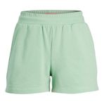 JACK & JONES Kadın JJXX JXALFA REG HW SHORTS SWT SN Şort, Grayed Jade, XL