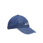 JACK & JONES Kadın Jjxx Jxbasic Big Logo Beyzbol Kot Şapka Noos Beyzbol Şapkası, Koyu mavi kot/Detaylar: / Önde büyük logo, Einheitsgröße