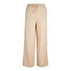 JACK & JONES Kadın JJXX JXFLORA LINEN BLEND MW PANT WVN SN Pantolon, Cement , S