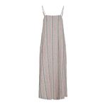 JACK & JONES Kadın JJXX JXRAYA LINEN LONG DRESS PNT Elbise, Peach Echo Stripes:Multi, XS