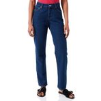 Jack & Jones Kadın Jjxx Jxseoul Straight Mw Cre3001 Noos Kot pantolon, Koyu Mavi, 26W / 30L