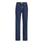 Jack & Jones Kadın Jjxx Jxseoul Straight Mw Cre3001 Noos Kot pantolon, Koyu Mavi, 28W / 30L