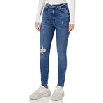 JACK & JONES Kadın JJXX JXVIENNA SKINNY HW CSE1008 B DNM NOOS Kot Pantolon, Medium Blue Denim, S