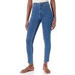JACK & JONES Kadın JJXX JXVIENNA SKINNY HW MS1003 DNM NOOS Kot Pantolon, Medium Blue Denim, XS