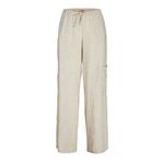 JACK & JONES Kadın JXBREEZE FLORA SUMMER MW PANTS WVN SN Pantolon, Feather Gray, S