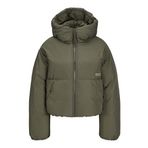JACK & JONES Kadın JXLOLLY PUFFER JACKET OTW SN Mont Ceket Koyu Yeşil L