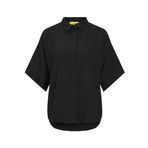 JACK & JONES Kadın JXMIA SS MUSLIN SHIRT WVN Gömlek Siyah S