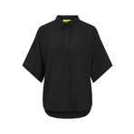 JACK & JONES Kadın JXMIA SS MUSLIN SHIRT WVN Gömlek Siyah XS
