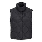 JACK & JONES Kadın JXSENA QUILTED VEST OTW Yelek Siyah XL