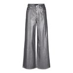 JACK & JONES Kadın JXTOKYO MIKEA WIDE HW SHINY JEANS DNM Jeans, Medium Blue Denim, 29/32