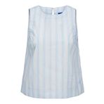 JACK & JONES Kadın Tişört JXAVA POPLIN SL TOP WVN, Cashmere Blue, XS