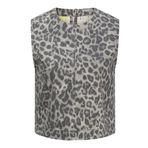 JACK & JONES Kadın Tişört JXSARAH MAGGIE LEO TOP PNT, Thunderstorm, M