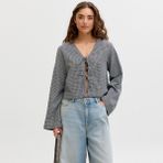 Jack & Jones Kadin V Yaka Bluz - Zoe - 0-Siyah