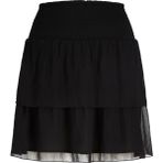 Jack & Jones Kadin Yüksek Bel Mini Etek - Lana - 000-Siyah - XS