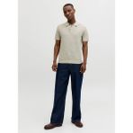 Jack & Jones Kahverengi Erkek Normal Fit Kazak 12292034 Jprblurıley Knıt Polo Sn - XL