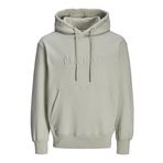 Jack & Jones Kapüşon Yaka Gri Erkek Sweatshırt 12262811_JORFREDERIKSBERG SWEAT HOO, L, 5003178431