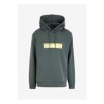 Jack & Jones Kapüşon Yaka Gri Erkek Sweatshırt 12271202_JCOTERRAIN SWEAT HOOD FST
