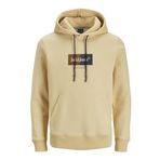 Jack & Jones Kapüşon Yaka Sarı Erkek Sweatshırt 12242197_JORDALSTON BRANDING SWEAT, XL, 5003052037