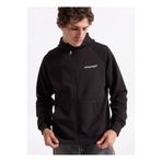 Jack & Jones Kapüşon Yaka Siyah Erkek Sweatshırt 12278609_JJTHATCHER SWEAT ZIP HOOD