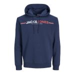 Jack & Jones Kapüşonlu Navy Blazer Erkek M Sweatshirt