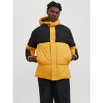 Jack & Jones Kapüşonlu Sarı-Siyah Erkek Mont 12235870 - XL