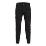 Jack & Jones Kargo Pantolon JPSTPAUL JJFLAKE CARGO NOOS Siyah, 31/30, 12139912, Black, Erkek