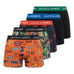 Jack & Jones Karışık 5'li Boxer Paketi - Elements - Lacivert - 2XL