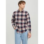 Jack & Jones Kırmızı Erkek Gömlek 12235982_JJECLASSIC Autumn Check Sh - XL