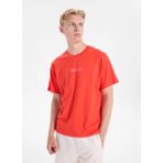 Jack & Jones Kırmızı Erkek Regular Fit Logo Baskılı T-Shirt 12307760 Jortook Tee Crw Neck BSS26 - 2XL