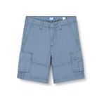 JACK & JONES Koyu Gri Erkek Çocuk Kargo Şort JPSTCOLE JJCAMPAIGN SHORT JNR, 10 Yaş