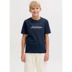 Jack & Jones Koyu Lacivert Erkek Çocuk Baskılı T-Shirt 12293131 - 12 Yaş