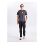 Jack & Jones Koyu Regular Fit Logo Baskılı T-Shirt, 2XL, 5003350734, Gri, Erkek